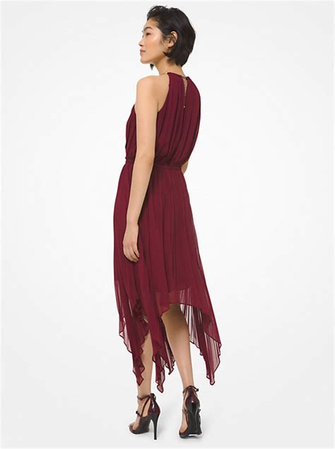 michael kors handkerchief dress|Georgette Handkerchief Dress .